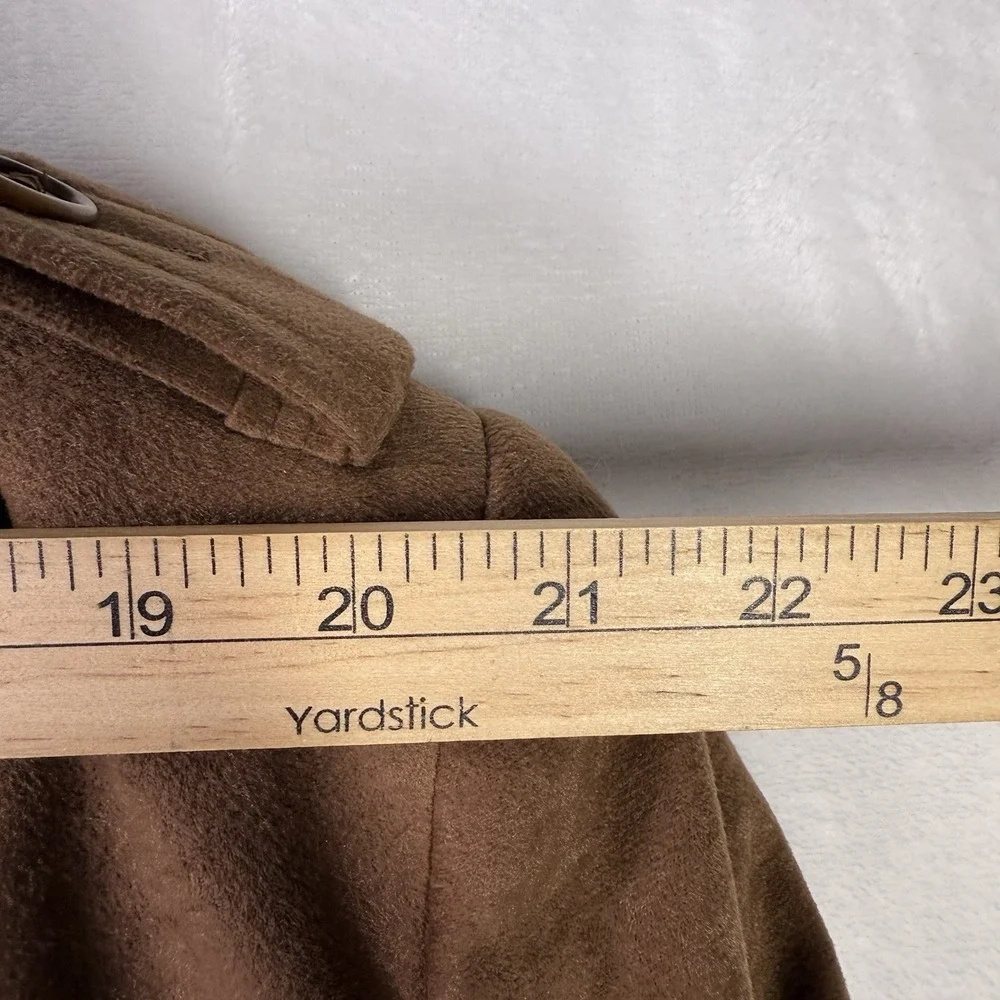 Vintage Grais‎ Western Overcoat Mens 42L Chocolate Jacket Coat Made in USA Liner